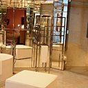 Les salles de bains joliment miroitées