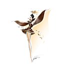 La femme-oiseau de Baileys, par la maison Julhès