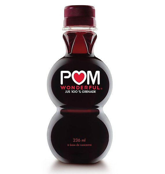 Pom Wonderful, une drôle de petite bouteille dynamique et revigorante
