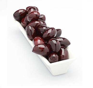 Parfaitement mûres, les olives Kalamata arrivent directement du pays des dieux