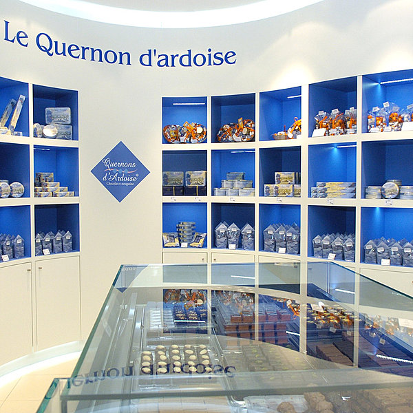 Une véritable collection chocolatée... et bleutée !