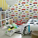 Collection Marimekko de Lutèce - rayure référence 13046 et motif référence 13025 - rouleau de 10,05 x 0,70 m Collection Marimekko de Lutèce - rayure référence 13046 et motif référence 13025 - rouleau de 10,05 x 0,70 m