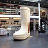 La botte en caoutchouc s’expose !