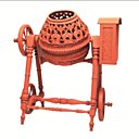 Bétonneuse de collection