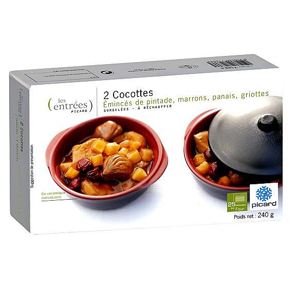 Jolie recette d'automne chez Picard