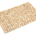 Un tapis de bain en bambou, un matériau naturel à la croissance très rapide. Botanic.