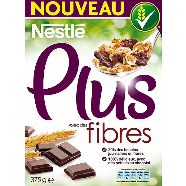Nestlé Plus fibres