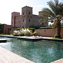Dar Ahlam, côté piscine