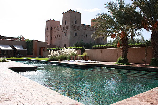 Dar Ahlam, côté piscine