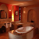 Salle de bains d'une villa