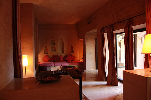Salon d'une villa