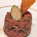 Tartare de boeuf en amuse-bouche
