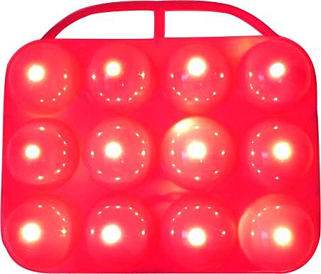 Boîte à oeufs lumineuse