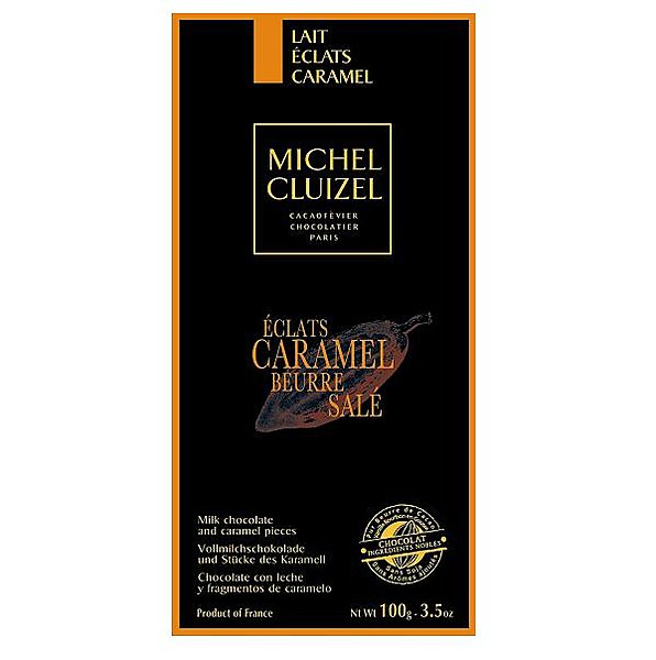 Michel Cluizel propose une douce alliance chocolat et caramel au beurre salé