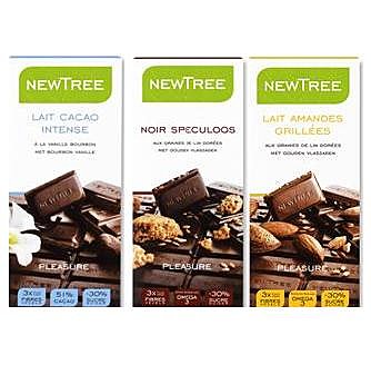 3 saveurs pour les tablettes belges Newtree