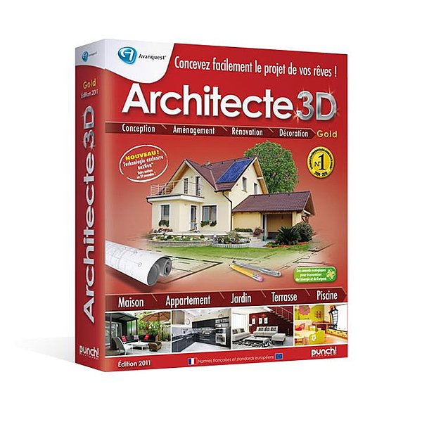 DVD Architecte 3D par Avanquest
