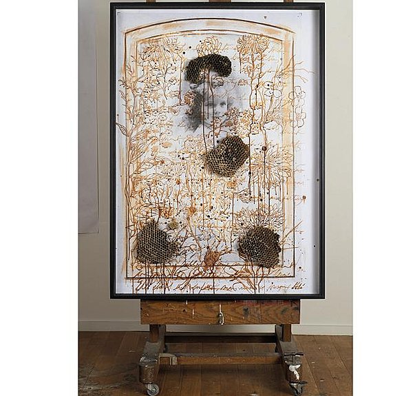 "La Fillette aux frelons", par l'artiste Candida Romero