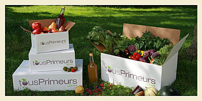 Paniers Tousprimeurs - Livraison à domicile
