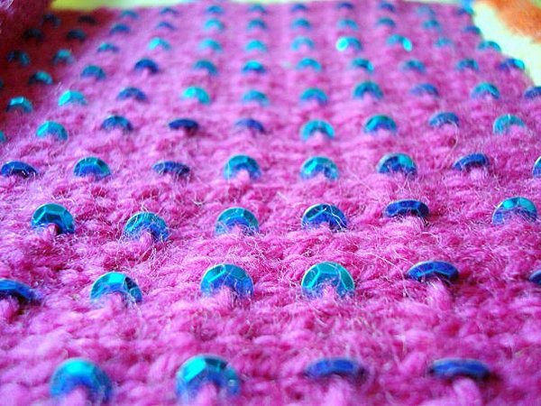 La maille pailletée