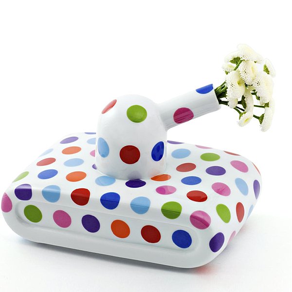 Vase Tank You Pop par La Tête au Cube. Decogalerie.com