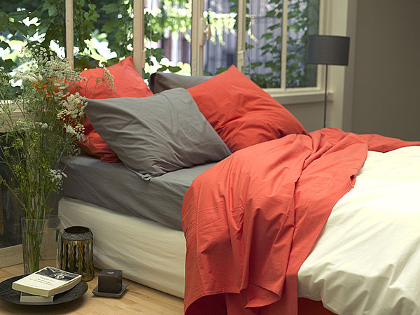 Parure de lit en percale de coton biologique. Cotoon-paris.com