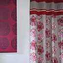 Tissus, coussins et double rideau de la collection Dominique Piquier pour les Olivades. Etoffe.com