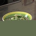 Le meilleur du riz italien, garni de légumes verts fondants.