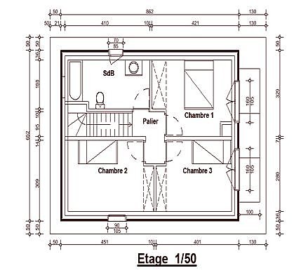 Maison Kokoon plan T4_etage