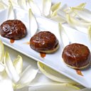 En entrée ou pour accompagner un médaillon de veau, Marc Meneau sublime l'endive en la rendant Tatin