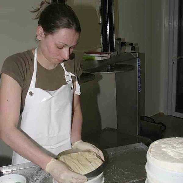 Céline Faure et son Saint-Nectaire