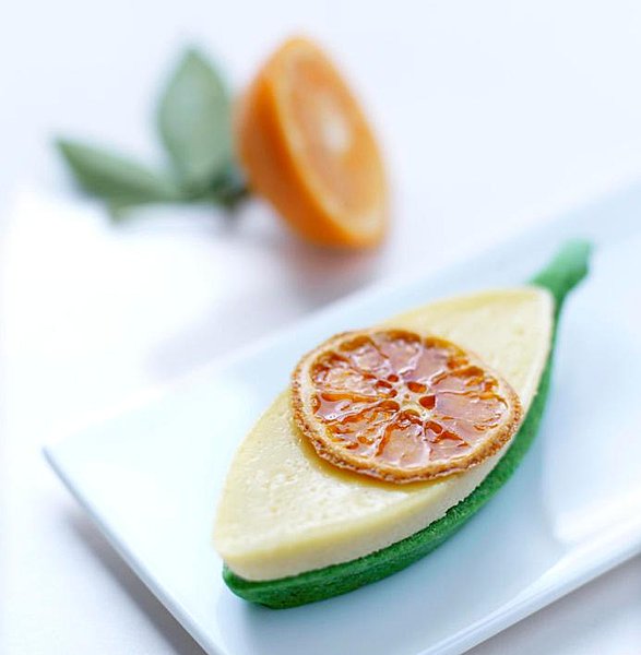 Léger, acidulé et très chic, l'oeil de clémentine de Corse