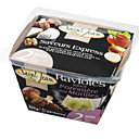 Les célèbres ravioles de Romans avec une sauce forestière aux morilles