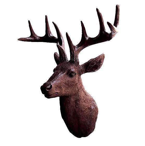 Tête de renne en chocolat chez Rochoux