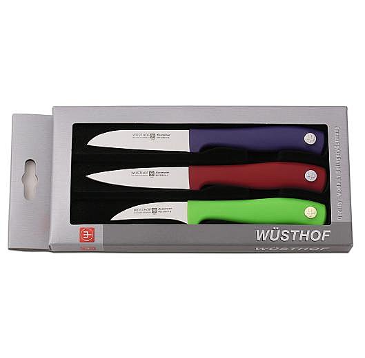 Bien outillé avec le set de couteaux à légumes, Wüsthof
