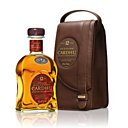 Etuit de cuir et bouchon en hêtre pour le Cardhu 12 ans d'âge