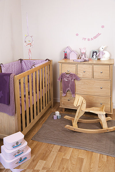 Commode et lit Nature