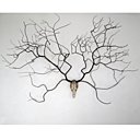 N°1 Cervus elaphus & Salix daphnoides