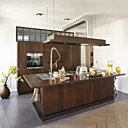 8. Un îlot de cuisine très compact. Loft Compacte. XavieZ.