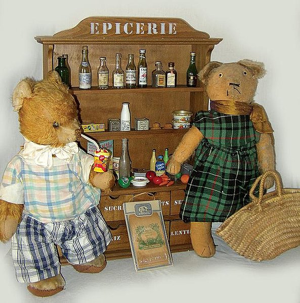 Les nounours à l'épicerie