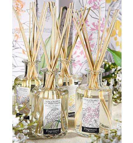 Diffuseurs des 4 saisons avec bâtonnets chez Fragonard