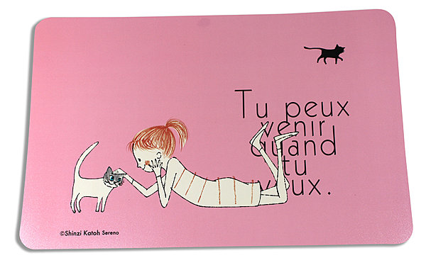 Décor girly ! 8 € le set de table. La Ptite Prairie.