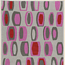 Inspiration 60’s pour ce tapis 100% velours de coton. 66 x 107 cm. 42 €. Tapis In Winter. Collection 4 Seasons. Serge Lesage.