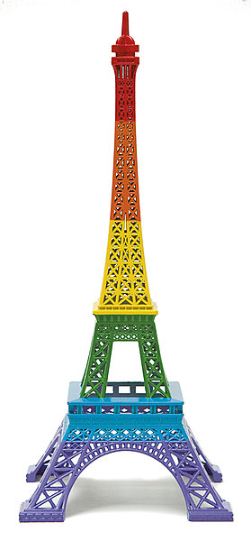 Un cadeau personnalisé fait toujours plaisir. En alliage de zinc et peinture sans plomb, cette tour Eiffel mesure 31,5 cm. 9 motifs différents. 59 €. Tour Gustave. Merci Gustave sur just4me.fr