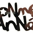 Cadeau rigolo. Un miroir sticker Bonne année. 3,5 €. Caroline Lisfranc.