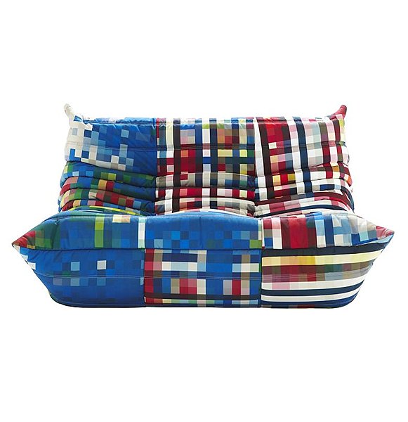 Le Togo de Ligne Roset entièrement pixelisé