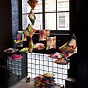 Installation autour de coussin pixelisés chez Kvadrat