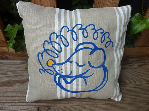 Coussin doudou souris