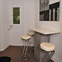 Après, une console dessinée sur mesure par Christophe Veille