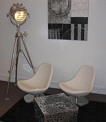 Lampadaire projecteur