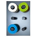 Petit modèle: 6 rouleaux sur fond noir